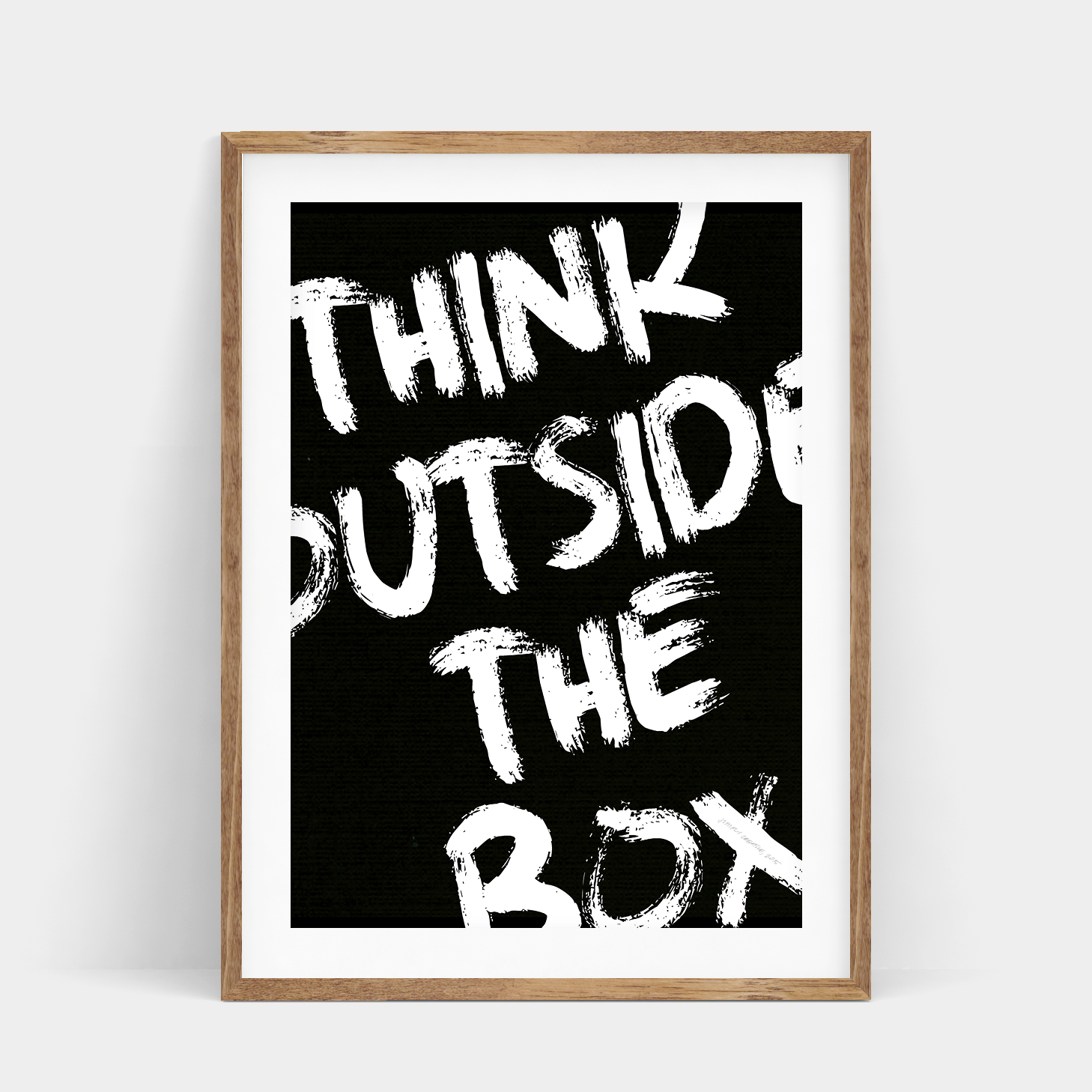 THINK OUTSIDE THE BOX