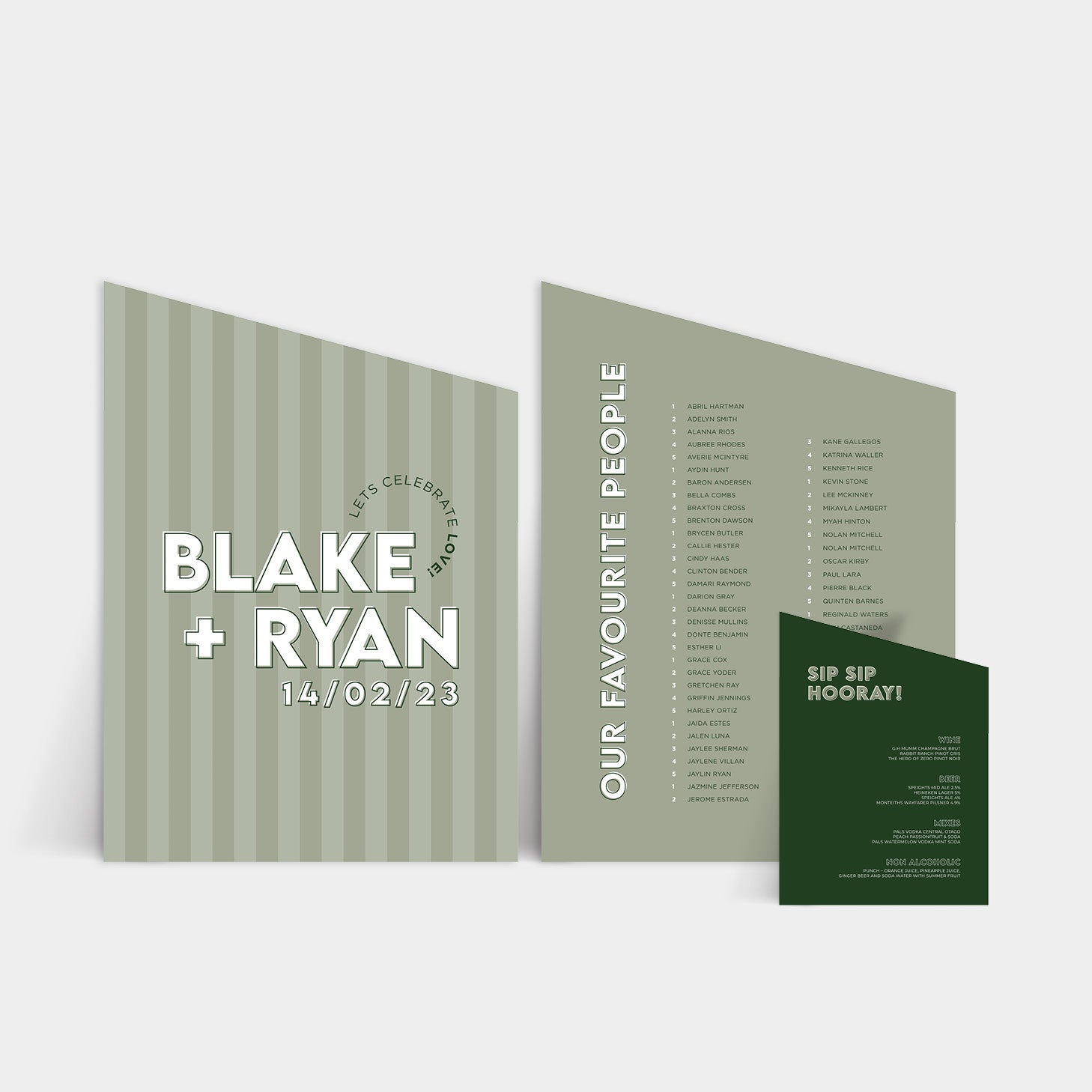 BLAKE TRIO SIGN PACKAGE