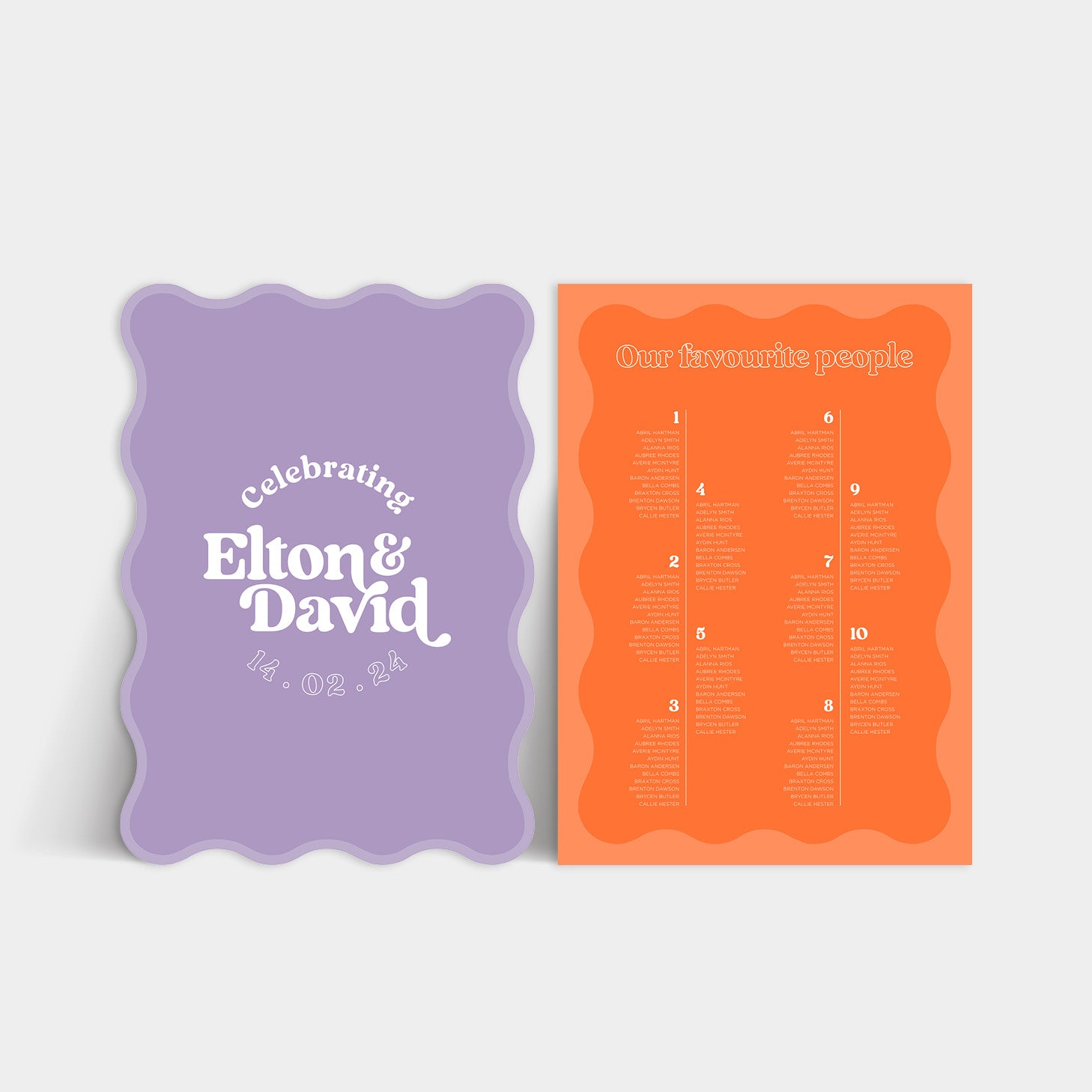 ELTON DUO SIGN PACKAGE