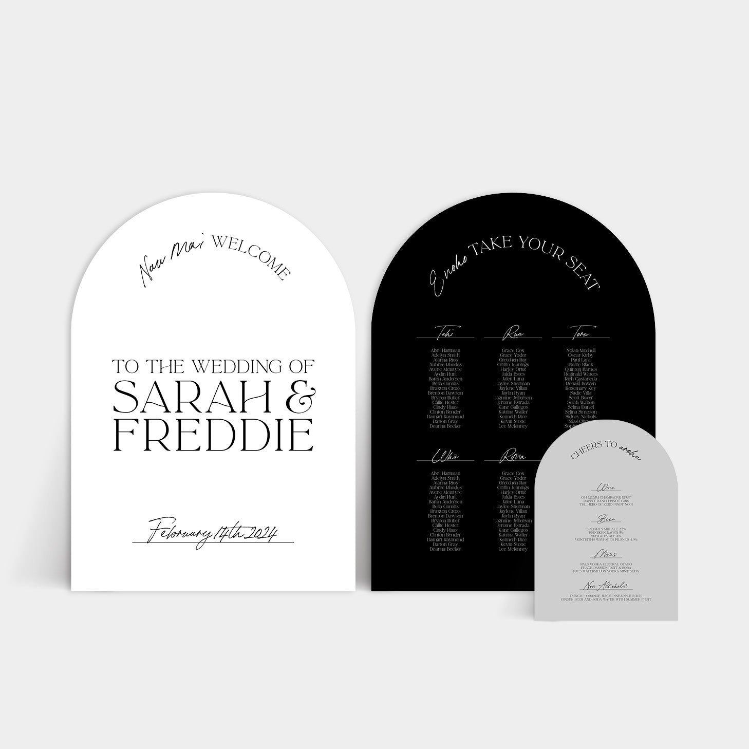 SARAH TRIO SIGN PACKAGE