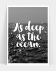 DEEP AS THE OCEAN